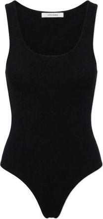 Entire studios Spaghetti Strap Bodysuit - Dames - Bodies - Zwart - M - Tops