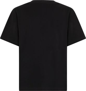 Dolce & Gabbana Mens T-Shirt Black Cotton T-Shirts And Polos