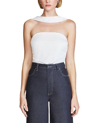 Et Ochs Joss Ruched Crop Top