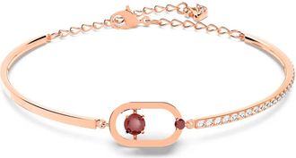 Swarovski Bracelet Una Round Cut - Dames - Armbanden - Roze - ONE Size - Accessoires