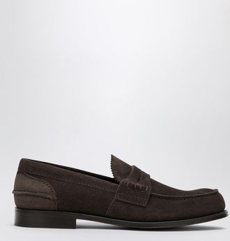 Churchs Brown Pembrey moccasin in suede