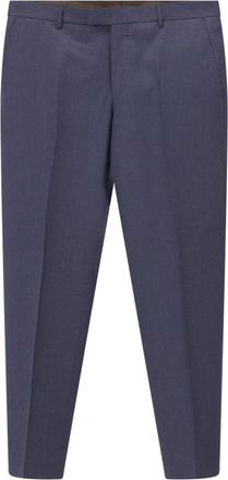 Windsor Kostuumbroek - Heren - Nette broeken - Blauw - S - Wol - Broeken