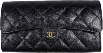 Chanel Black Grained Calfskin (Pre-Owned)