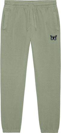 Dalix Womens Butterfly Heavy Weight Fleece Sweatpant Pant in Oil Green at Nordstrom, Size X-Large