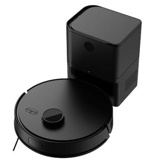 OEM Robot Aspirador Con Navegaci&oacute;n Lidar Y Funci&oacute;n De Autovaciado, Color Negro