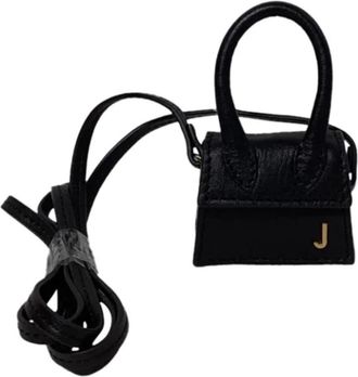 Jacquemus Tweedehands leren handtassen - Dames - Vintage Handtas - Zwart - ONE Size - Leer - Vintage