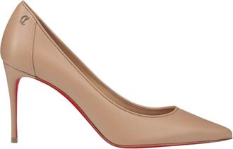 Christian Louboutin Sporty Kate 85 Pomp - Dames - Pumps - Beige - 40 EU - Leer - Schoenen