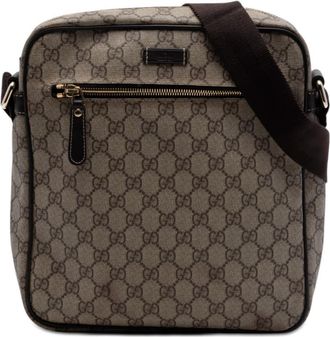 Gucci Pre-owned Gucci GG Supreme Crossbody Unisex 33SSSDJEOJWR1PU5