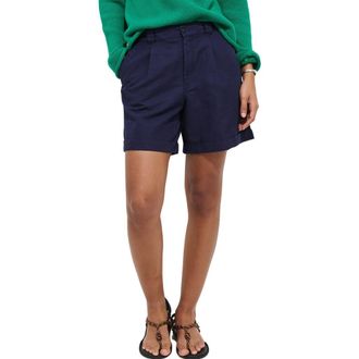 Alex Mill Lucie Cotton Shorts in Navy Night at Nordstrom, Size 12