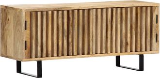vidaXL Vidaxl - Mueble Para Tv Madera Maciza De Mango 90x30x40 Cm