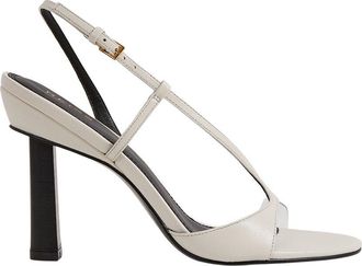 Reiss Joy Asymmetric Leather Sandal
