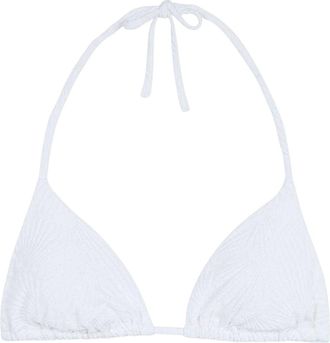 Chelsea Peers Bikinitop voor dames met gedraaide driehoekige bovenkant (Wit)