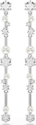 Swarovski Constella Crystal Pearl Drop Earrings