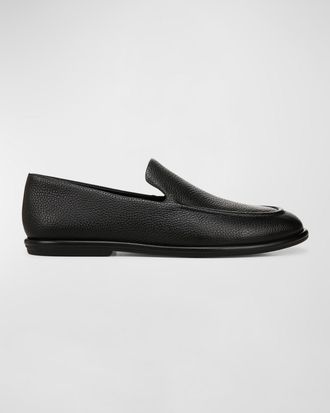 Vince Mens Hann Leather Slip-On Loafers