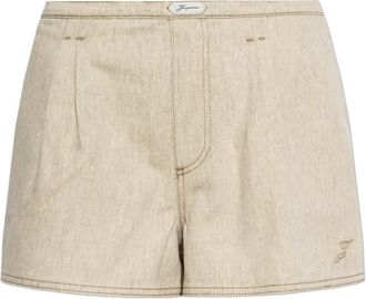 Jacquemus Short Shorts, female, Beige, Size: M Amelo de-N&icirc;mes Shorts