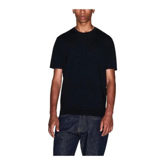 A|X Armani Exchange T-Shirts, male, Black, Size: 2XL Round Neck Short Sleeve Cotton T-Shirt