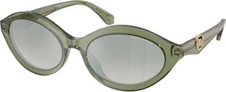 Michael Kors MK2257U CARLAZZO 3961W0 Womens Sunglasses Green Size 55