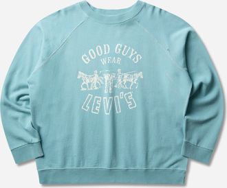 Levi's Men s Good Guys Wear Levi s Sweatshirt Blue