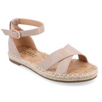 Journee Collection Women & apos;s Lyddia Medium and Wide Width Espadrille Sandals