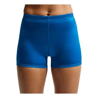 Nike (WMNS) Nike SKIMS Satin Shine Mid-Rise 2 Boyshorts with Drawcord Cobalt IR8652-445