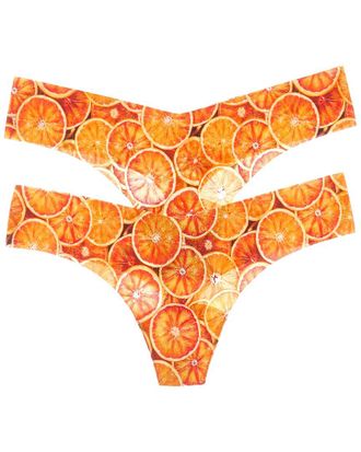 Commando Commando Set Of 2 Classic Print Thong