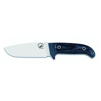 OEM Cuchillo Salamandra 242221, Mango Mikarta Canvas De 13 Cm, 270 Gramos, Total 25,7 Cm, Enterizo, Incluye Funda De Cuero + Pa&ntilde;uelo Desenfunda