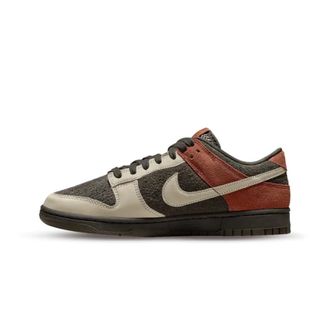 Nike Fitness, Heren, Veelkleurig, 44 EU, Leer, Dunk Low Red Panda