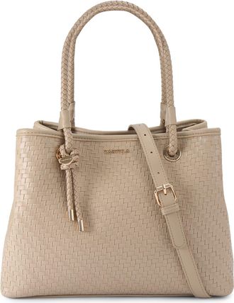 Carvela Womens Antionia Weave Tote Bag - Camel - One Size