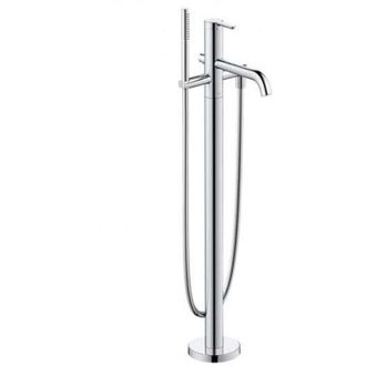Duravit Duravit - C.1 Mezclador Monomando De Ba&ntilde;era, De Pie, Con V&aacute;lvula