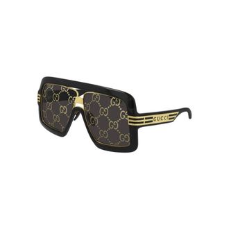 Gucci Sunglasses, unisex, Black, 60 MM, Authentic Glasses with Top-Notch Service