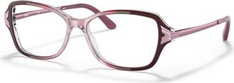Sferoflex 54mm Butterfly optical glasses in Pink at Nordstrom