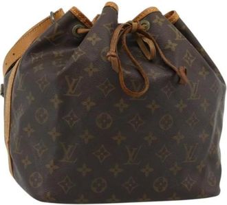 Louis Vuitton Pre-owned Petit No&eacute; Bucket Bag - Pre-owned - Mujer - Marr&oacute;n - ONE SIZE