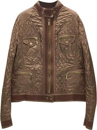 Moncler Brown Lightweight Jacket Size M