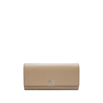 Loewe Wallets & Cardholders, female, Beige, Size: ONE SIZE Anagram Continental Wallet
