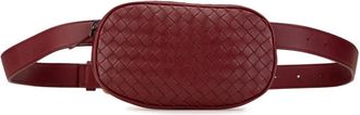 Bottega Veneta Marsupio Intrecciato in nappa 2012-2024 - Rosso