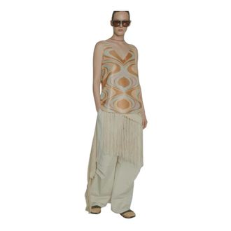 Circus Hotel V-neck Knitwear, female, Multicolor, Size: XL H6Sk01 V-neck Knitwear