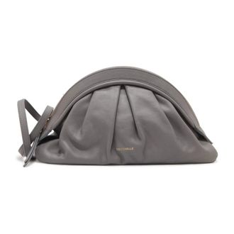 Coccinelle Dames, Tassen, Grijs, Maat: ONE Size Leer