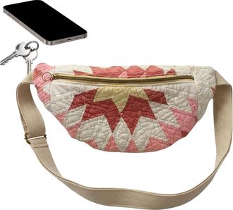 Generic Quilted Bag,Handmade Portable Storage Pouch | Boho Purse Storage Tote Bag,for Daily Outdoor Climbing Cycling Fishing Sports Camping Travel Men Girls P