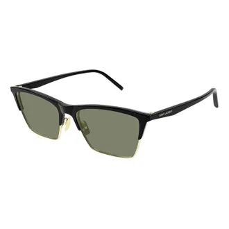 Saint Laurent SL767001 Square Full Rim Sunglasses - Black