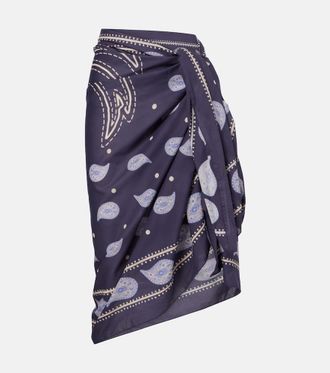 Johanna Ortiz Printed cotton beach cover-up