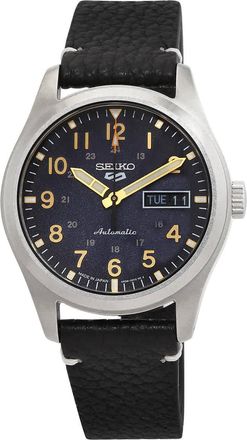 Seiko 5 Automatic Blue Dial Mens Watch SRPG39
