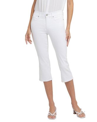 NYDJ Nydj Marilyn Optic White Straight Leg Jean