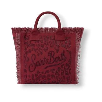 MC2 Saint Barth Tote Bags, female, Red, Size: ONE SIZE Vanity Shoulder Bag