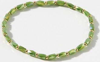 Simons Womens Two-tone bead bracelet