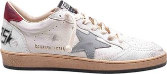 Golden Goose Ball Star Sneakers In Leather And Suede