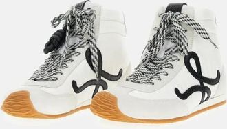 Loewe Low-Top Sneaker - Ballet Runner 2.0 High Top - Gr. 37 (EU) - in Weiß - für Damen