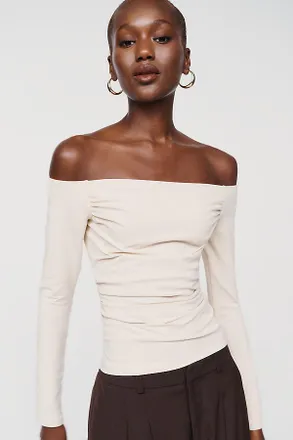 Susana Monaco Off-Shoulder Top