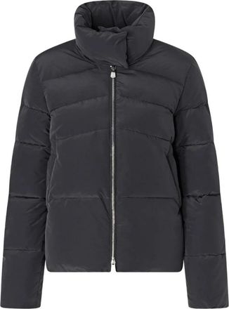 Pinko Mirco Caban - Dames - Winterjassen - Zwart - S - Polyester - Jassen