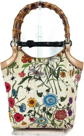 Gucci Pre-owned Handbags, female, Multicolor, Size: ONE SIZE Pre-owned Canvas gucci-bags