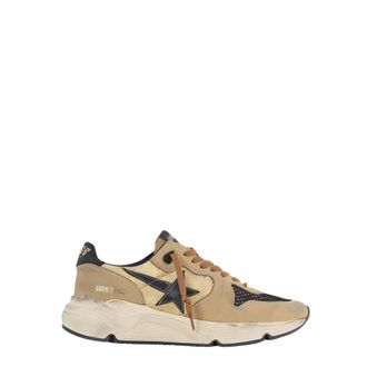 Golden Goose Sneakers, male, Beige, Size: 11 US Running Sole Sneakers